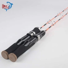 Сверхлегкая удочка для подледной рыбалки, 2 шт., высокопрочные наконечники из стекловолокна, мягкие/жесткие рыболовные снасти для зимней рыбалки, мини-удочка, удочки для ловли карпа