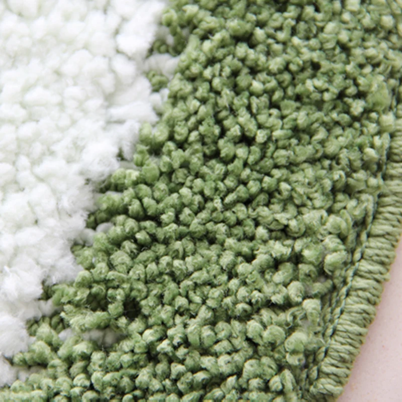 Hot Selling Footprint Floor Carpet For Bathroom MatAnti-skid matsbanyo paspas takimlariRugs For Bat