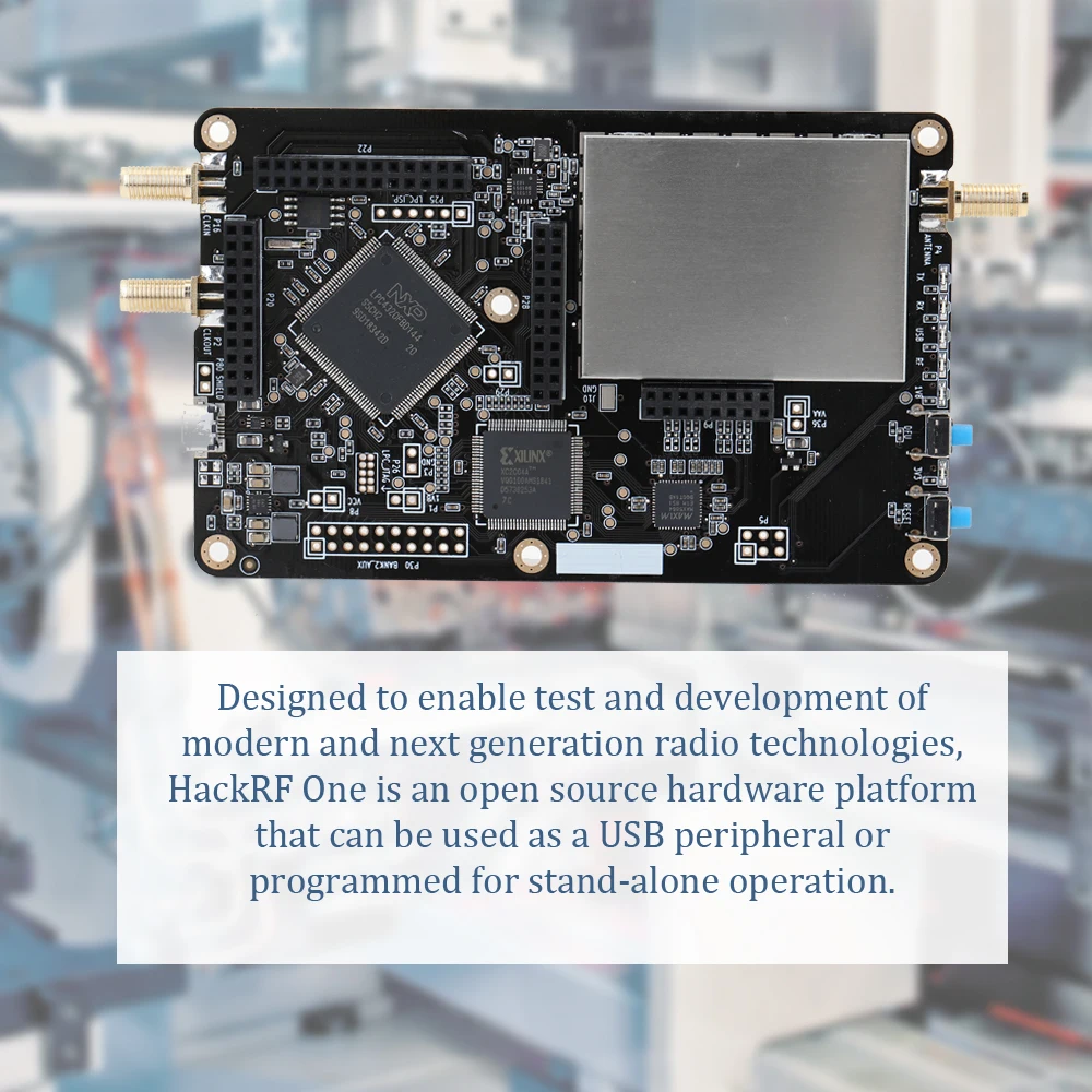 HackRF One от 1 МГц до 6 ГГц программное радио платформа макетная плата RTL SDR Demo Board Kit Dongle приемник Ham радио