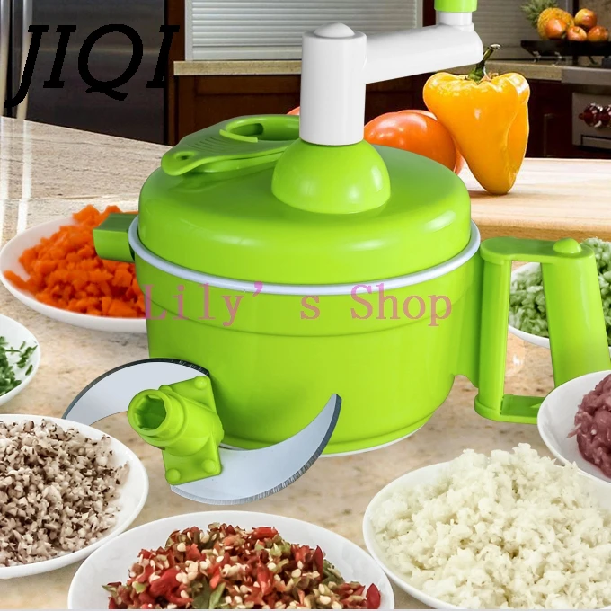 

Stainless steel blade Meat Grinder Multifunction Beef Pork manual meat Slicer Mincer Food Processor Vegetable Chopper Shredder
