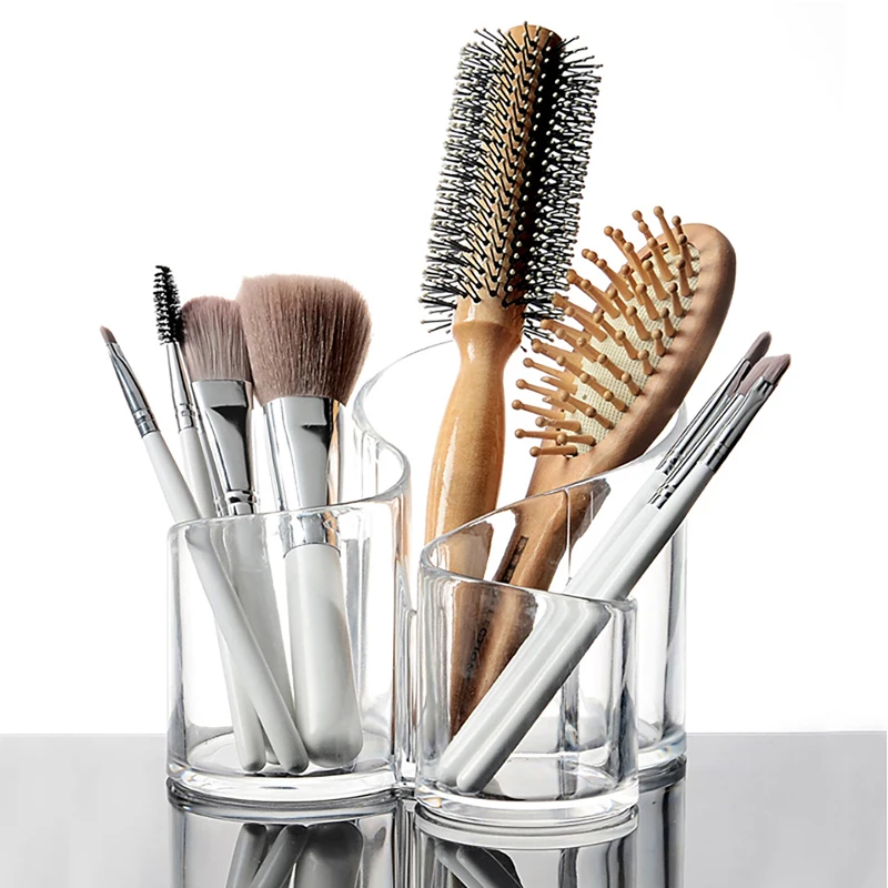 

Clear Makeup Storage Box Organizers Lipstick Display Boxes Cosmetic Cosmetic Display Stand Makeup Brush Holder Accessories