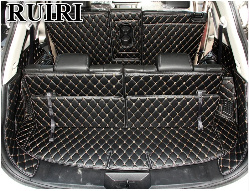 

Good quality! Special trunk mats for Nissan X-trail T32 7 seats 2018-2013 waterproof cargo liner mats boot carpets,Free shipping