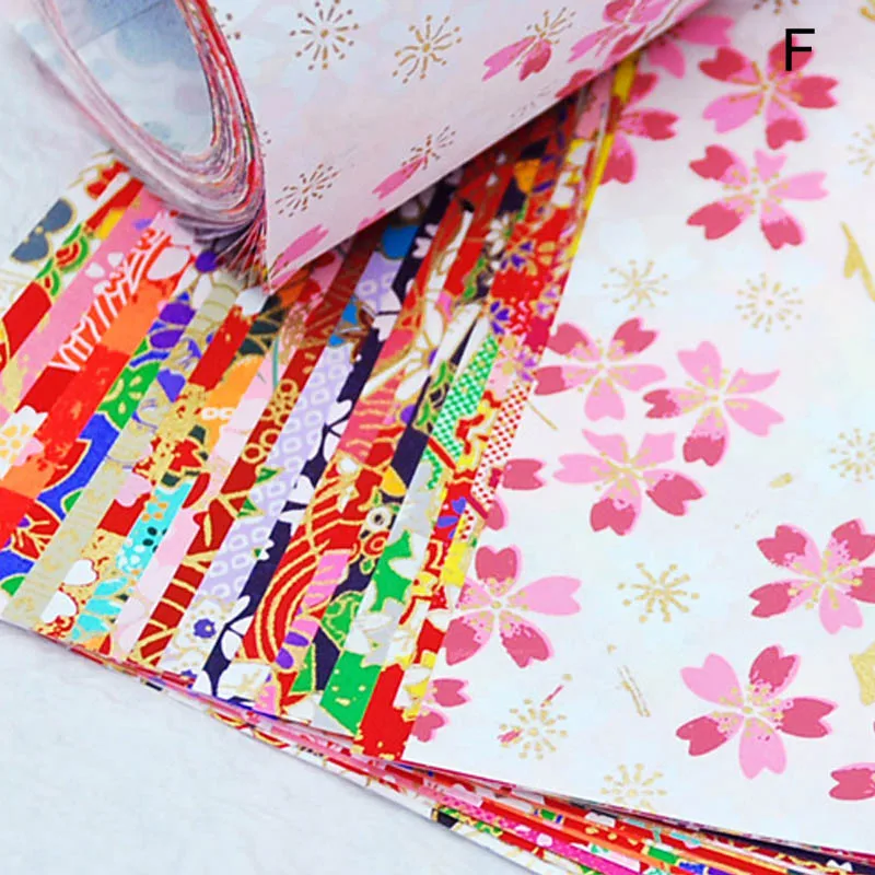 Изысканная подарочная упаковка с принтом бумажный подарок на день рождения DIY упаковка оригами Режущий материал - Цвет: Style F 7x7cm