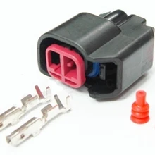 Longyue 20 штук ev6 ev14 USCAR топливный инжектор соединители для кабелей sr20det rb30 GTR быстро ls2 ls3 Универсальный