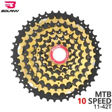 MTB кассета 10 скоростей 11-42 т звездочки свободного хода широкое соотношение горный велосипед аксессуары для велосипеда Shimano Deore Slx Xt