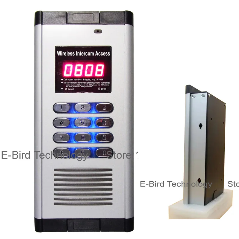 

Multi function smart apartment intercom system not only by keyboard to open door but also by free call