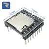 Mini MP3 Player Module TF Card U Disk Mini MP3 Player Audio Voice Module Board For Arduino UNO DF Play MP3-TF-16P Wholesale ► Photo 1/6
