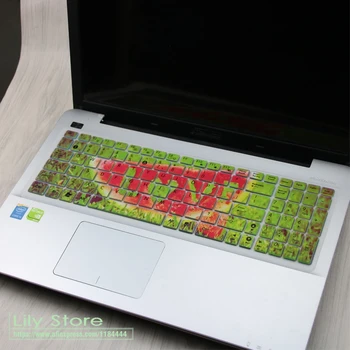 

Silicone Keyboard Cover Protector Skin For Asus Vivobook Max F541 F541Sa F541Sc F541Ua F541Uv F540Up F541Uj A540 F540 15.6 Inch