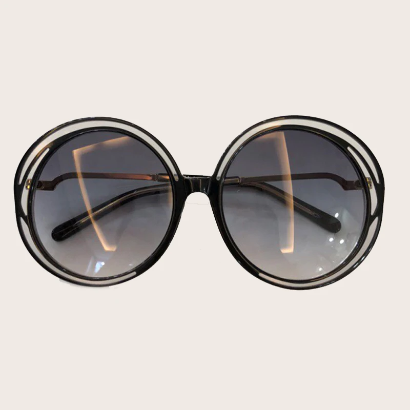 Frauen Vintage Sonnenbrille Brillen Rahmen No1 Sunglasses no3 Weibliche Acetat Sunglasses no4 Sunglasses no2 Sunglasses Mode Runde Hochwertige Markendesigner Ew1fAYtx