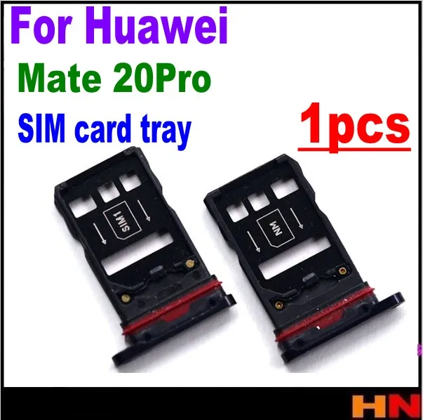 1 шт. лоток для sim карт Mate 20pro HUAWEI 20 pro держатель слота карты Новый|Шлейфы мобильных