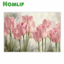Azqsd cheia de diamantes pinturas ponto chuz цветок тюльпана lichtbak для алмазной живописи на заказ eigen foto полный квадрат/круглый