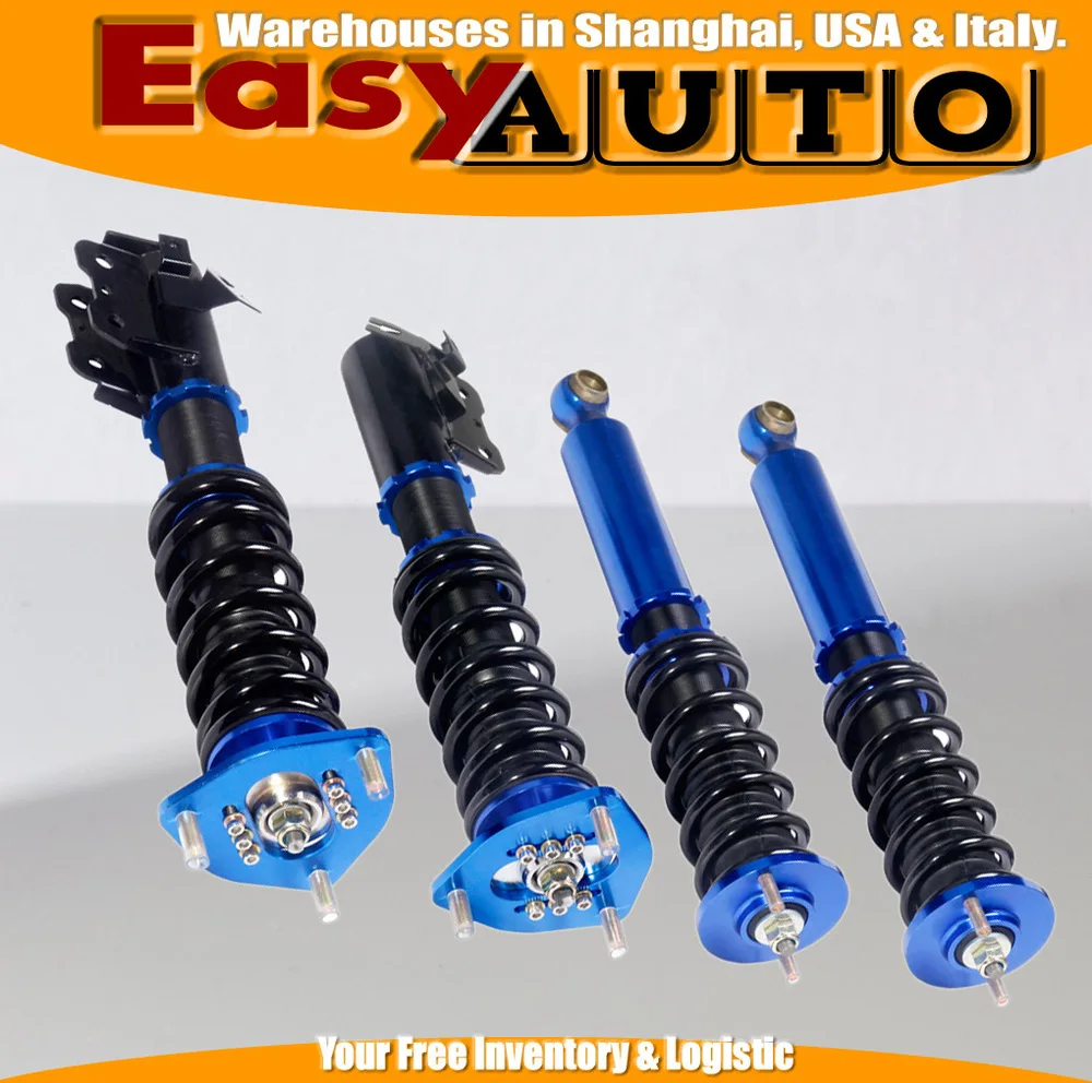 NON Adjustable Damper Coilovers Suspension fit For NISSN 89 94 240SX