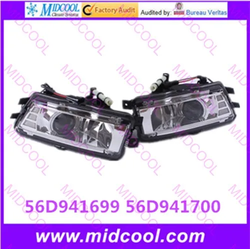 

1 PAIR  Front Convex lens  LED Foglights  56D941699 56D941700
