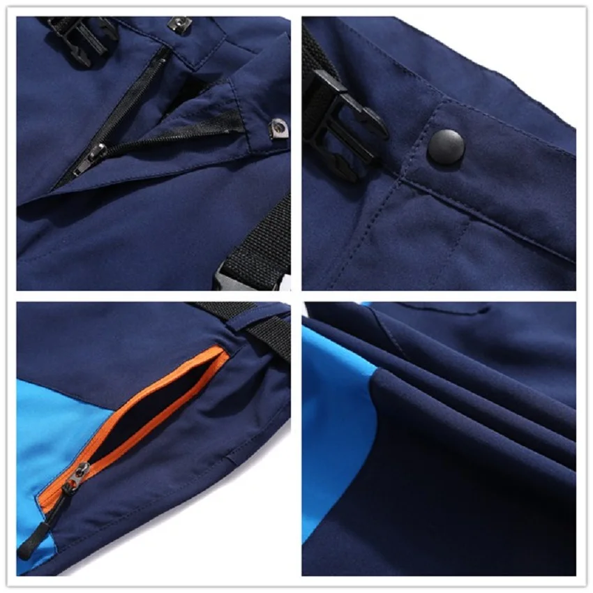 WindTaste hombres verano al aire libre acampar pantalones de secado rápido senderismo pesca escalada transpirable Deporte Pantalones para hombre KA003