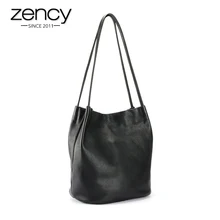 2017 Popular Classic Bucket Vintage Designer 100% Real Genuine Leather Women Shoulder Bags Ladies Handbag Tote Messenger Shopper