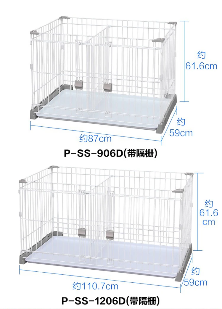 Японский стиль клетка для собак внутренний забор для собак съемный Маленький милый питомец клетки для кошек легко установить собачий питомник
