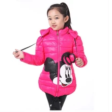 CNJiaYun Winter Minnie Girls Jacket Snow Treasure font b Kids b font Coats Cotton padded Clothes