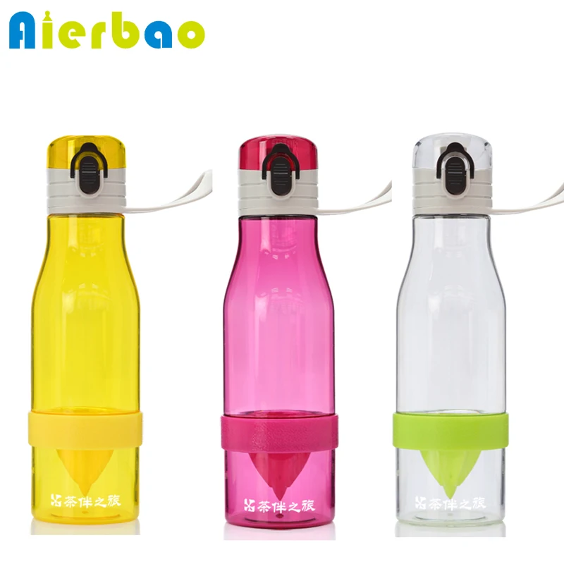 Fruit Infuser Juicer Bottle 500ml BPA Free Leak Proof Flip Top Lid