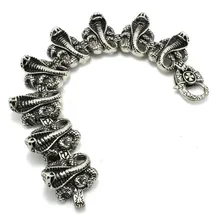 Горячее предложение! Распродажа! Быстрая Cobra удивительный браслет-змейка 316 из нержавеющей стали горячая Распродажа крутой браслет Cobra