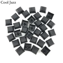 Cool Jazz dsa pbt Cherry mx механическая клавиатура 1u смешанный цвет черный, серый, красный esc keycap для игровой механической клавиатуры