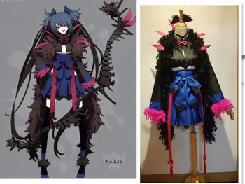 

Pocket Monster Cosplay Dress Hydreigon From Pokemon Cosplay Costume
