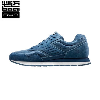 

Bmai Men's Sneakers Grain Leather Running Shoes Arch Jogging restoring ancient ways male shoes sports Size 39-46 XRHA003