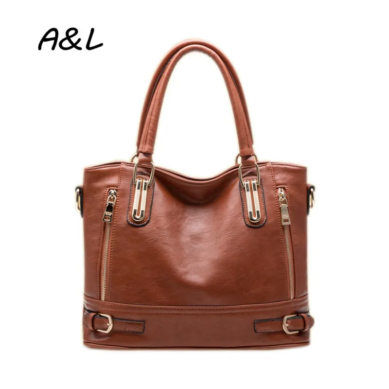 

Fashion Brand Designer Handbag Women Bag Lady Large Capacity Vintage Leather Shoulder Messenger Bag Business Casual Tote A0022