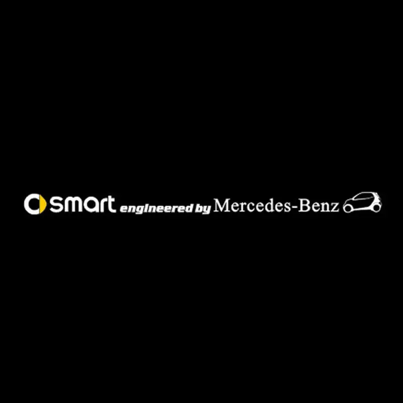 Автомобильная наклейка для Mercedes Smart Fortwo 453 451 450 с логотипом и буквами