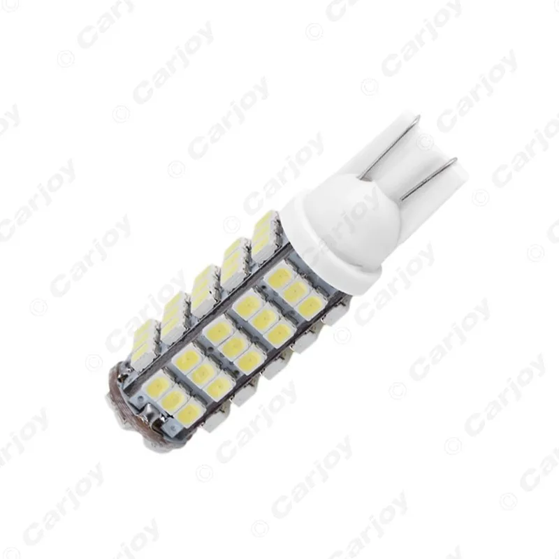 Leewa 200 шт. DC12V T10 194 Клин 68-SMD 1206/3020 автомобилей Светодиодный свет лампы накаливания чтения двери свет # ca1477