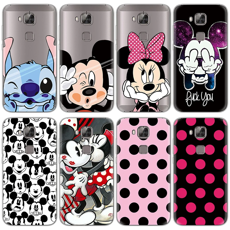 

Case for Fundas Huawei G8 Case Cartoon Cute TPU Patterned Luxury Transparent for Huawei G7 Plus 5.5 Inch Case Back Bags Coque