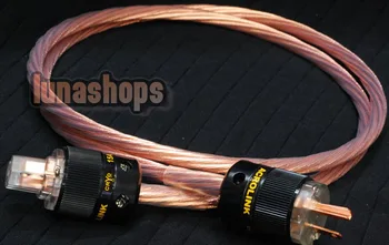 

LN002813 Custom Handmade Acrolink Silver Plated Power cable For Tube amplifier CD Player AK-bs726