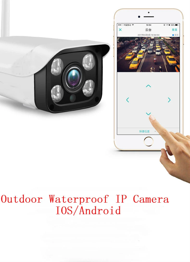 Уличная камера yobangsafety 720P Yoosee Wi-Fi IOS Android приложение водонепроницаемая ночное
