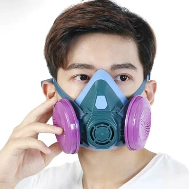 

Anti Dust Masks Painting Mask Antivirus Industrial Polishing Breathable Decoration Coal Mine Paintable Cleanable Respirator