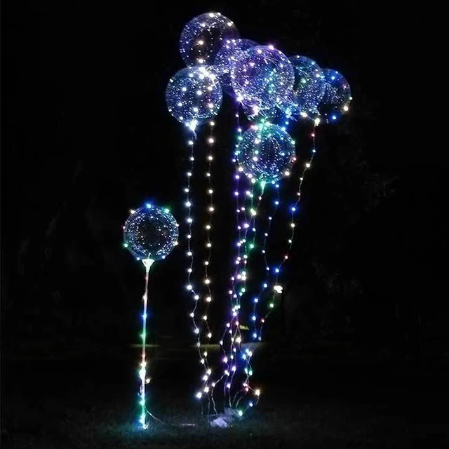 Cute Led Balloon Light Transpa Wave Ball Christmas Decoration Cute Led Balloon Light Transpa Wave Ball Christmas Decoration Lights Party Wedding Atmosphere Garland Fairy