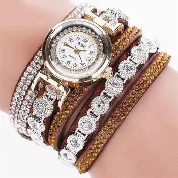 

Women watches strap Set auger circle Women bracelet relogio clocks wristwatches birthday christmas valentine's day gift