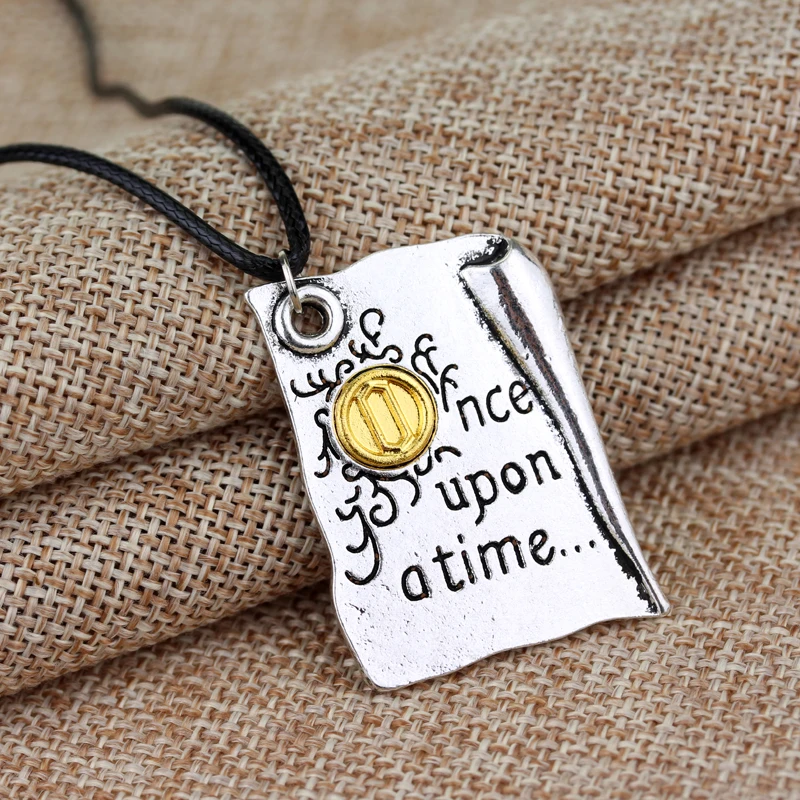 

Popular New Design Necklace Once Upon A Time Storybook Pages necklace Factory Direct Supply 2/pair maxi statement necklace