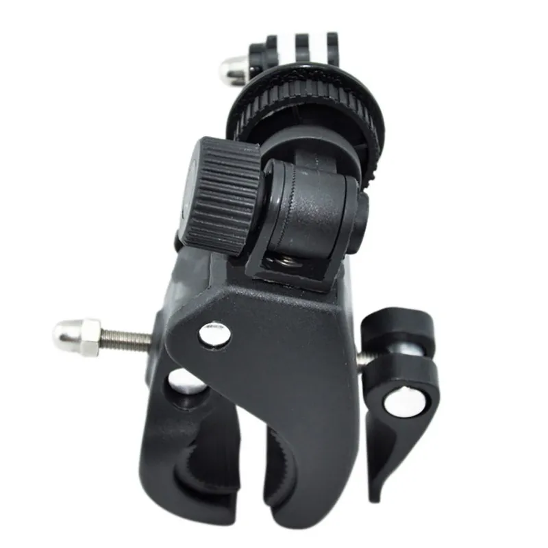 Bicycle Motorcycle Handlebar Handle Clamp Bar Camera Mount Tripod Adapter Fit For Gopro Hero 6 5 4 | Автомобили и мотоциклы