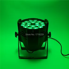 8pcs/lot LED Par 18x12W RGBW 4in1 Quad LED Par Can Par64 led spotlight dj projector wash lighting stage uplight