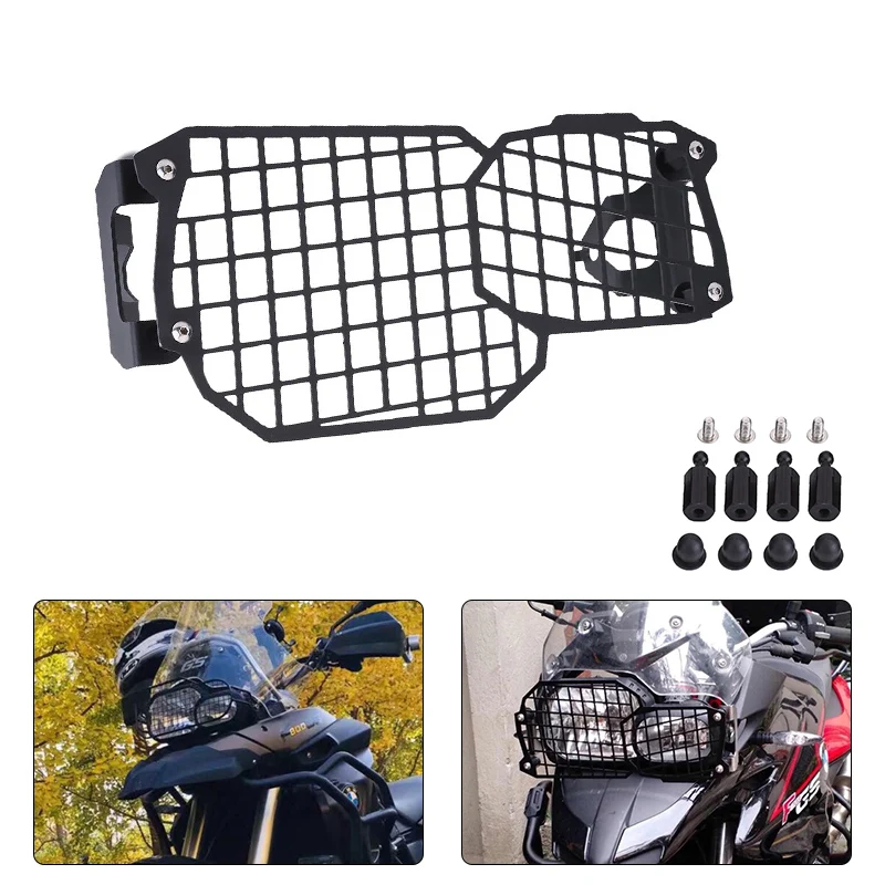 

JMCRider New 2017 For BMW F800GS Motorcycle Headlight Protector Guard F800 GS Adventure ADV For BMW F700GS F650GS Twin 2008-on