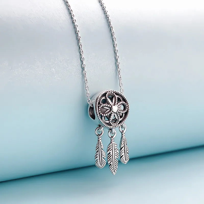 

2019 NEW Euro Charm logo Carving S925 silver 925 pandoras necklace women gifts lady jewelry,1pz