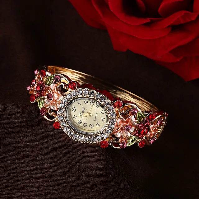 Fashion Casual Watch 2018 Hot Gold Women Bracelet Watch Alloy Wrist Watch Elegan Fashion Casual Watch 2018 Hot Gold Women Bracelet Watch Alloy Wrist Watch Elegan