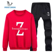 Спортивные костюмы мужские повседневные толстовки брюки комплект из 2 предметов зимние комплекты для бегунов брендовая спортивная мужская Толстовка и спортивные штаны