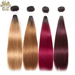 Armadura de Pelo Recto Brasileño de Pelo Rey Paquetes de 8 & Quot; -26 & Quot; Cabello Humano Remy 1B / # 2 / # 4 / # 27 / # 99 / Burgundy Ombre Hair 3 Bundles Deal Armadura de Pelo Recto Brasileño de Pelo Rey Paquetes de 8 & Quot; -26 & Quot; Cabello Humano Remy 1B / # 2 / # 4 / # 27 / # 99 / Burgundy Ombre Hair 3 Bundles Deal