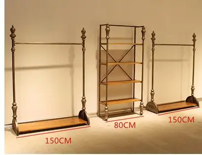 Европейский стиль бутик свадебное платье фотографии магазин свадебное платье дисплей стеллаж. Железная художественная полка для одежды 1113 - Цвет: 8