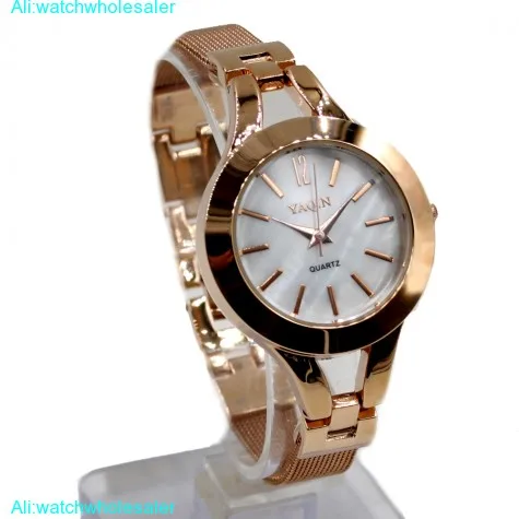 FW940A Rose Gold + PNP Band Rose Gold + PNP Watchcase White Dial Bracelet Watch