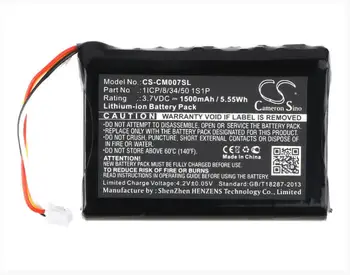 

Cameron Sino 1500mAh battery for CUSTOM BATTERY PACK 1ICP/8/34/50 1S1P Custom Battery Packs