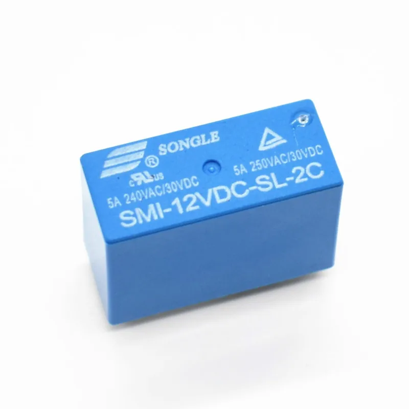 Реле мощности SMI 12VDC SL 2C 12V 5A 8 PIN 250VAC/30VDC SONGLE Реле|power relay 12v|power relaysongle |