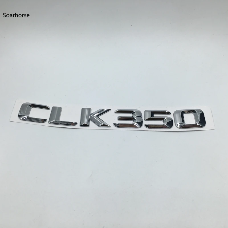 Soarhorse для Mercedes Benz W209 Amg CLK класс CLK55 CLK63 CLK200 CLK220 CLK230 CLK550 эмблемы Хвост Логотип хромированные наклейки