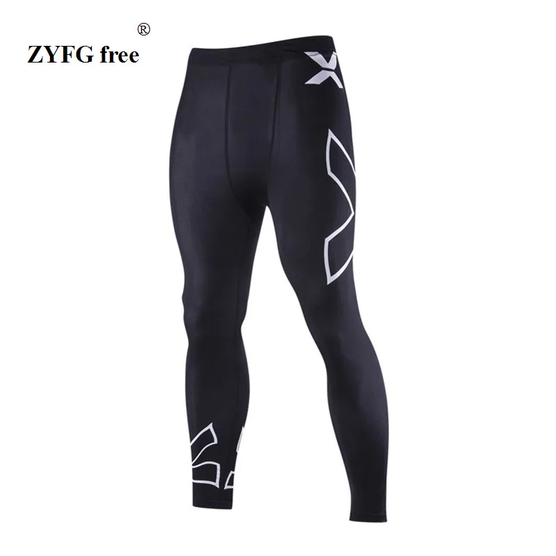

2017 New style train pants men Popular clothing accessories men's Urban fashion personality compression leggings long Pants