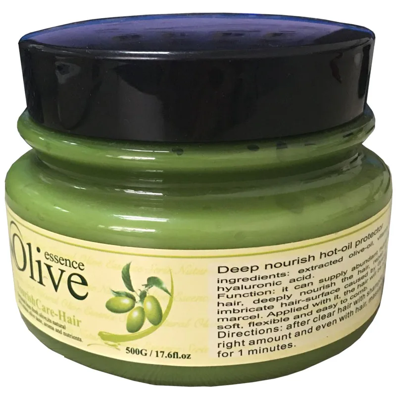 Special  Cream For Hair Treatment Olive Oil Hair Mask Hair Hydration Dry and Damaged Hair Care Product 500g 